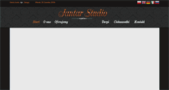 Desktop Screenshot of jantarstudio.com
