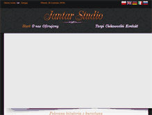 Tablet Screenshot of jantarstudio.com